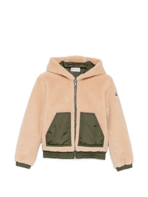 Moncler Enfant faux-fur jacket