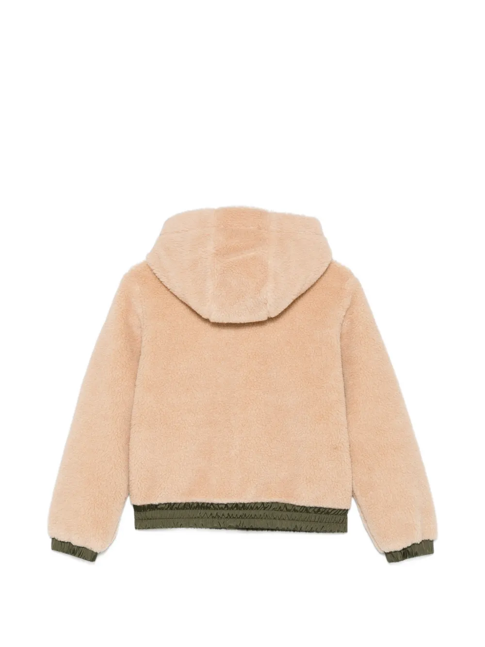 Moncler Enfant Jack van imitatiebont Beige