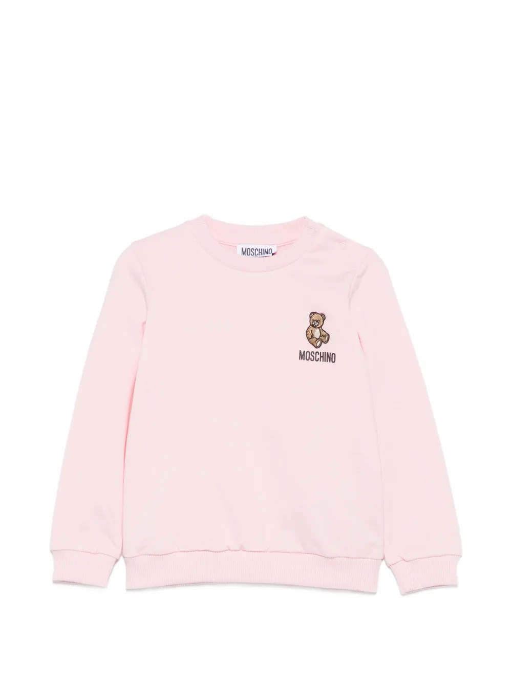 Moschino Kids Teddy Bear sweater - Rosa