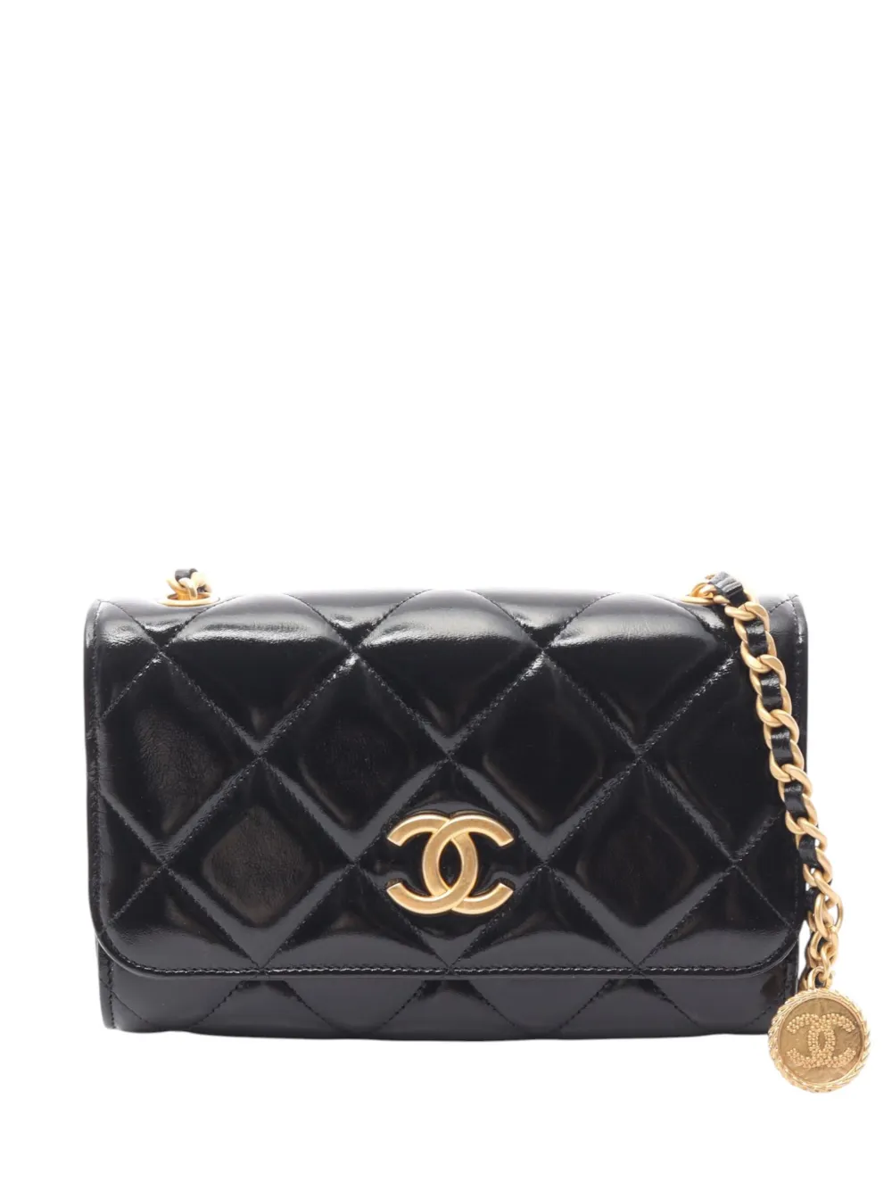 CHANEL Pre-Owned Borsa a tracolla CC 2021-2026 - Nero