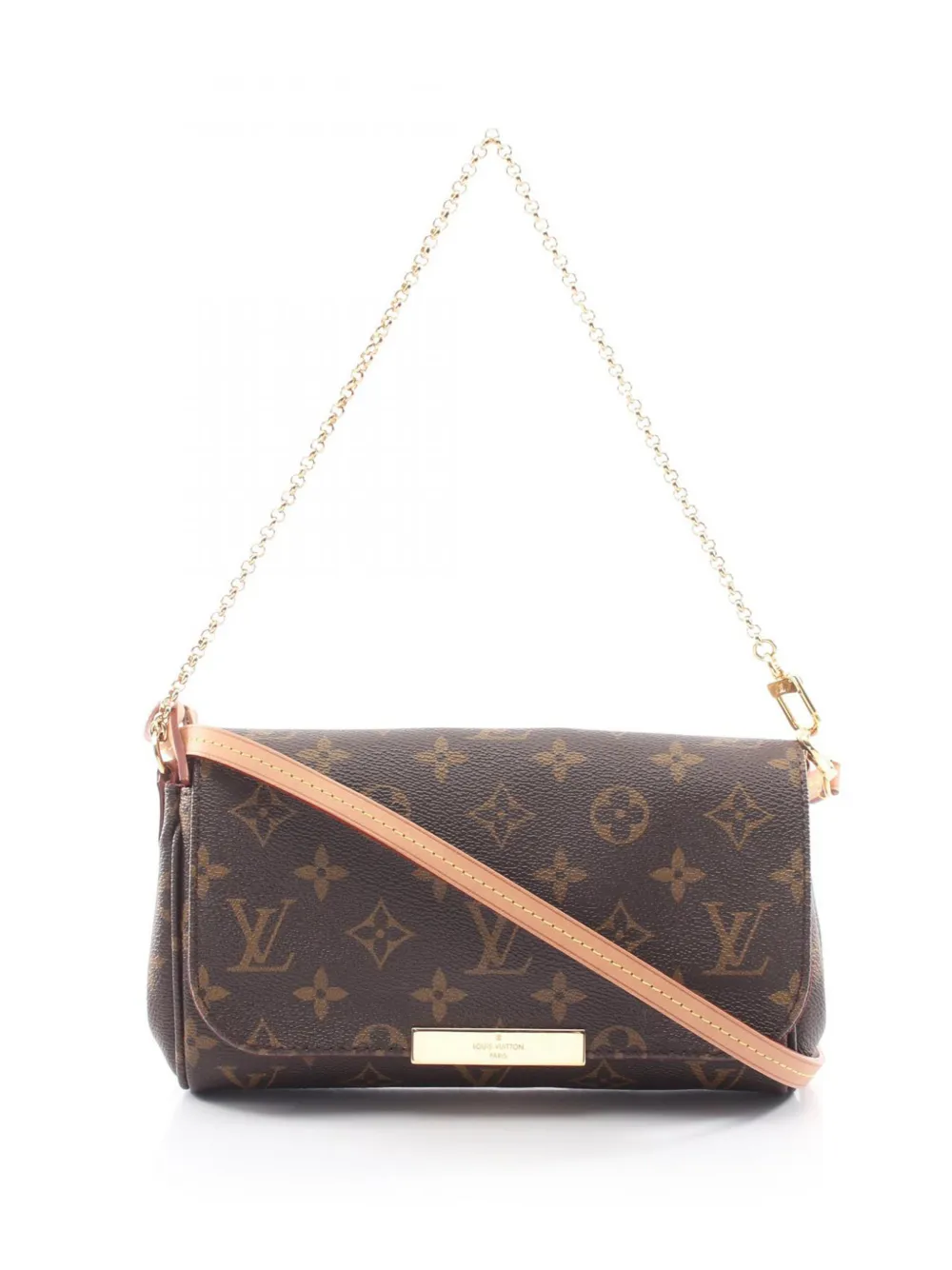 Louis Vuitton Pre-Owned 2013 Monogram Favorite PM satchel - Braun