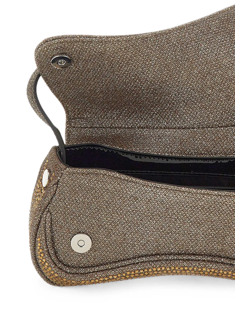 Diesel Pre-owned kleine schoudertas verfraaid met kristallen Goud