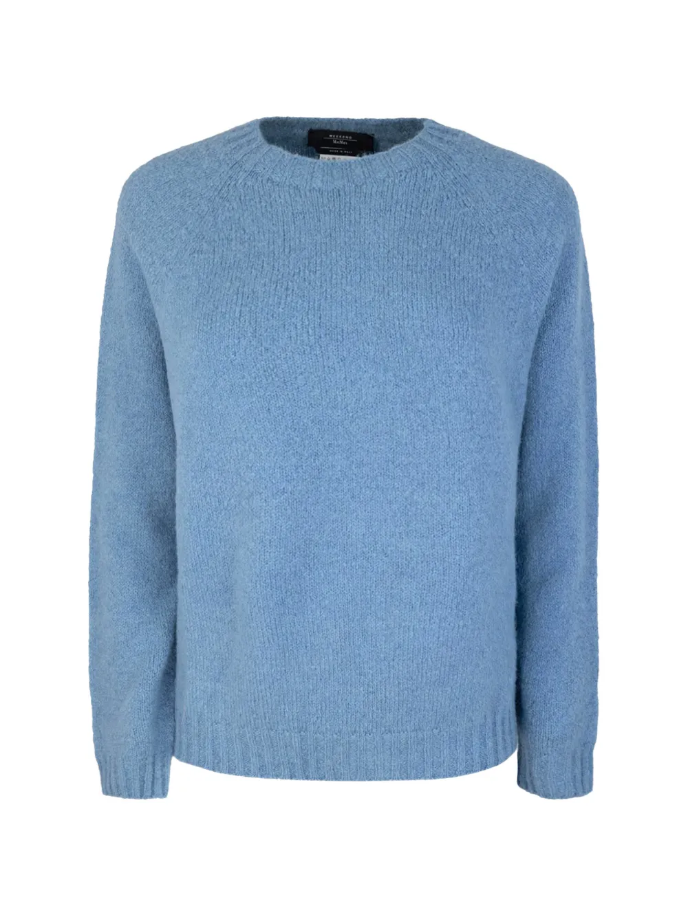 Weekend Max Mara raglan-sleeve knitted sweater - Blu