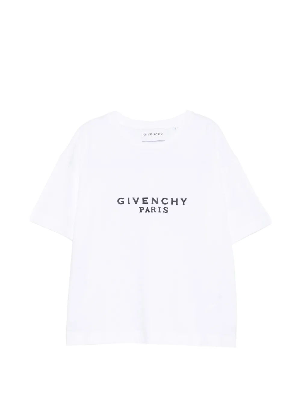 Givenchy Kids t-shirt à logo imprimé - Blanc Givenchy Kids t-shirt à logo imprimé - Blanc
