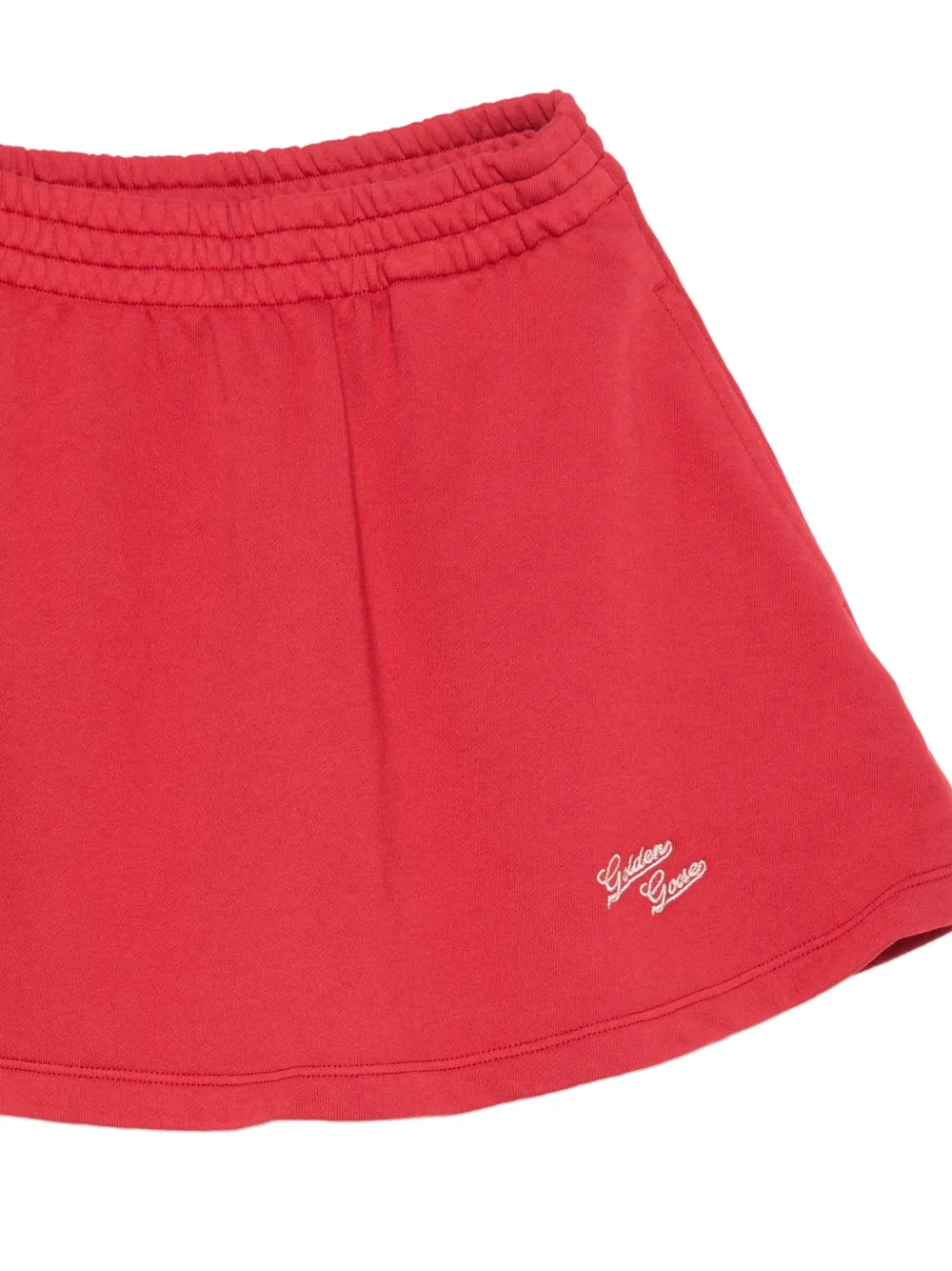 Golden Goose Kids Rok met geborduurd logo Rood