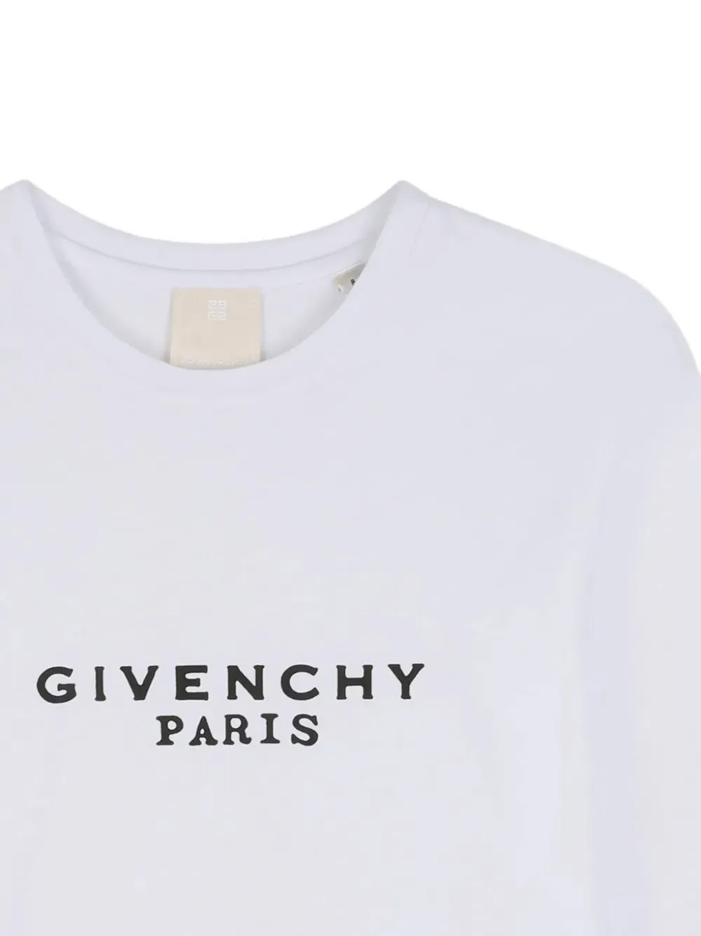 Givenchy Kids T-shirt met logoprint Wit