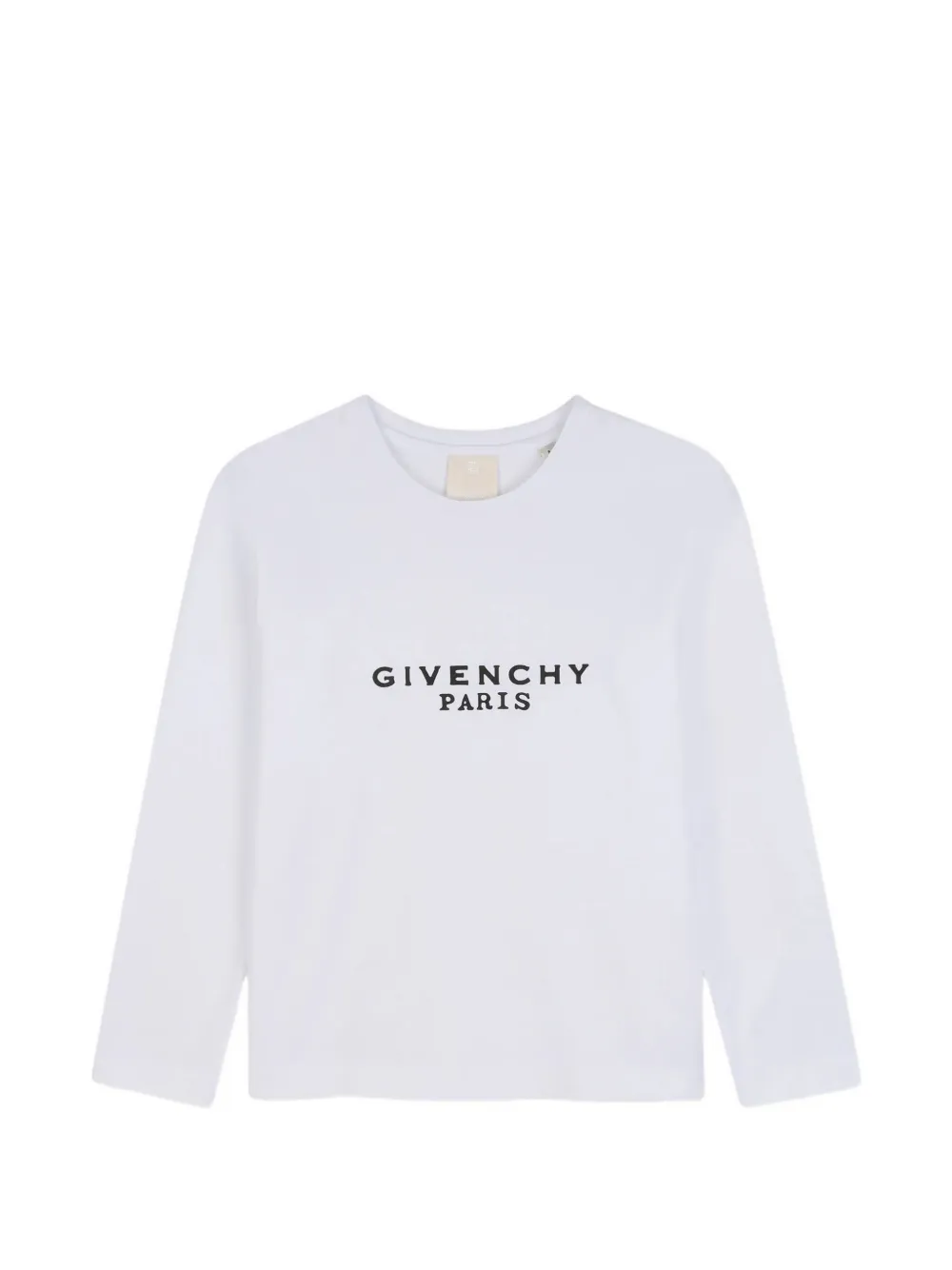 Givenchy Kids logo-print long-sleeved T-shirt - Bianco