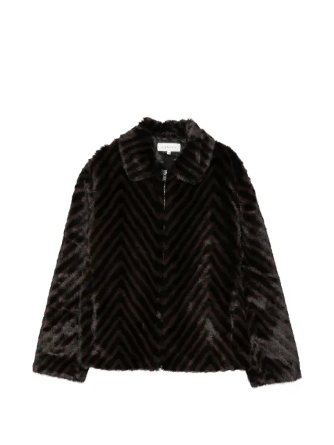 Lanvin Enfant chevron-pattern jacket