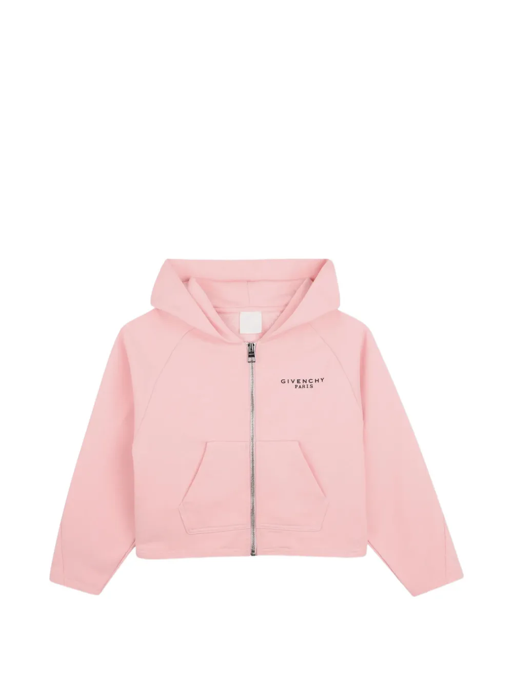 Givenchy Kids logo-print zip-up hoodie - Rosa