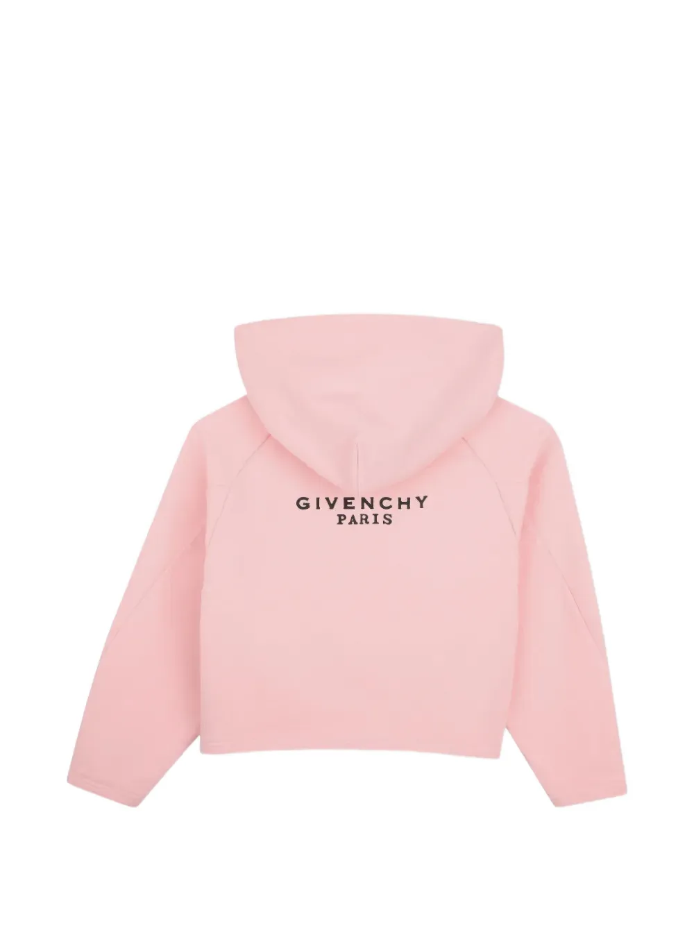 Givenchy Kids Hoodie met logoprint en rits Roze