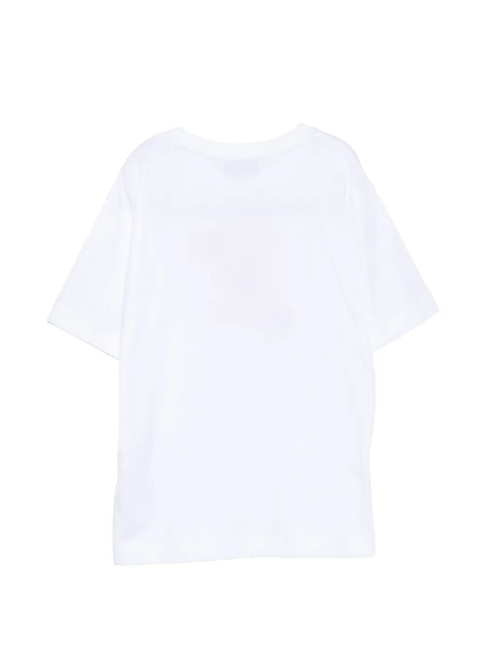 Moschino Kids T-shirt met logoprint Wit