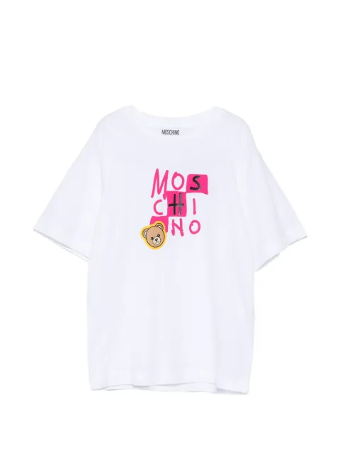 Moschino Kids playera con motivo Teddy Bear