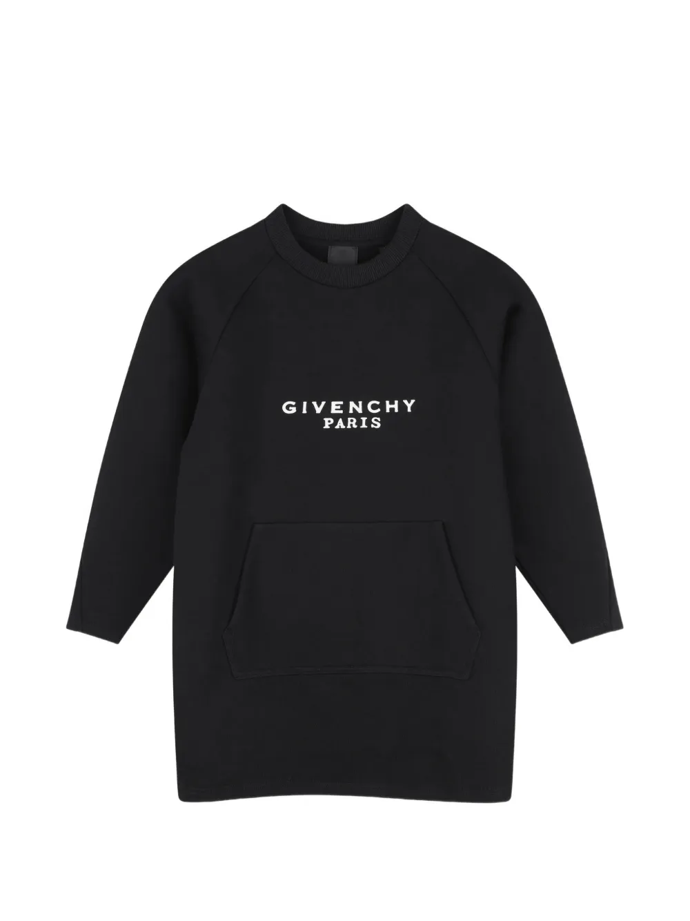 Givenchy Kids logo-print raglan-sleeve dress - Schwarz