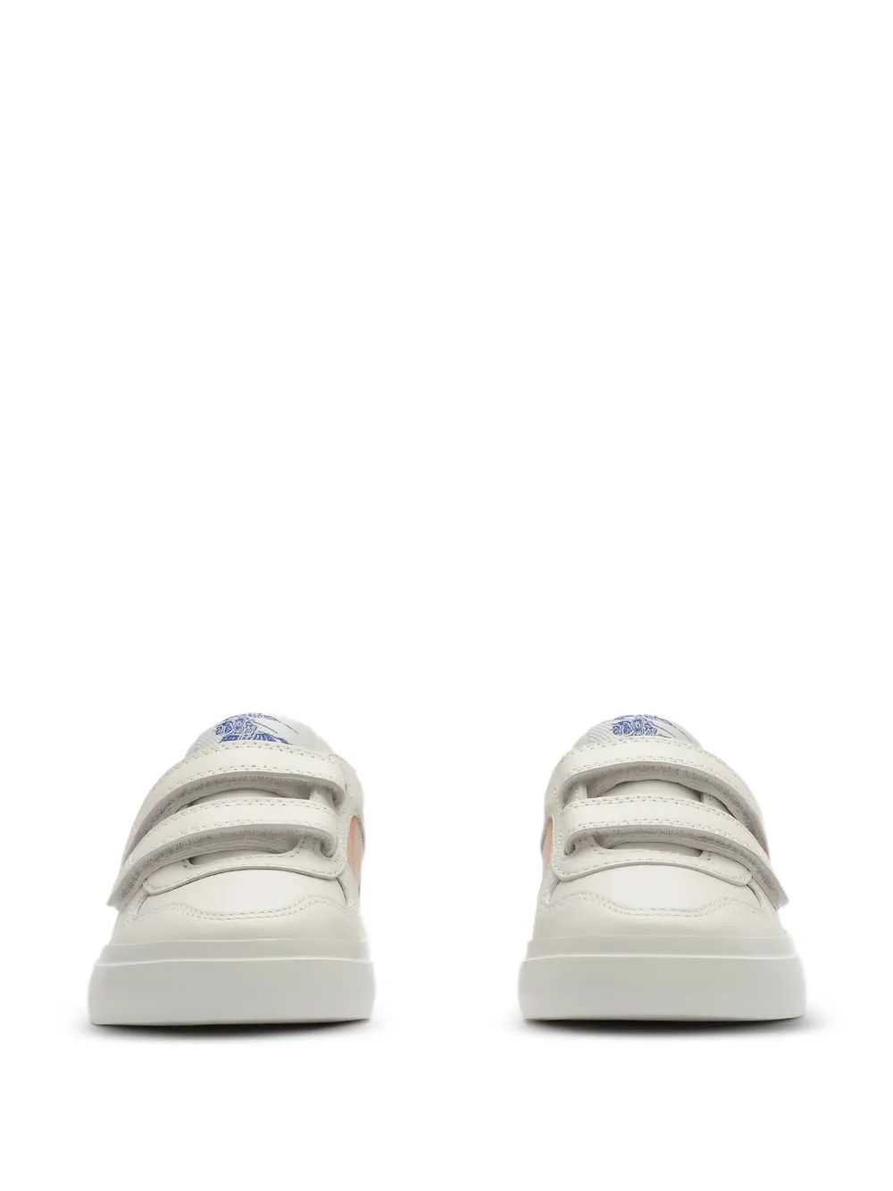 Burberry Kids Check sneakers Wit