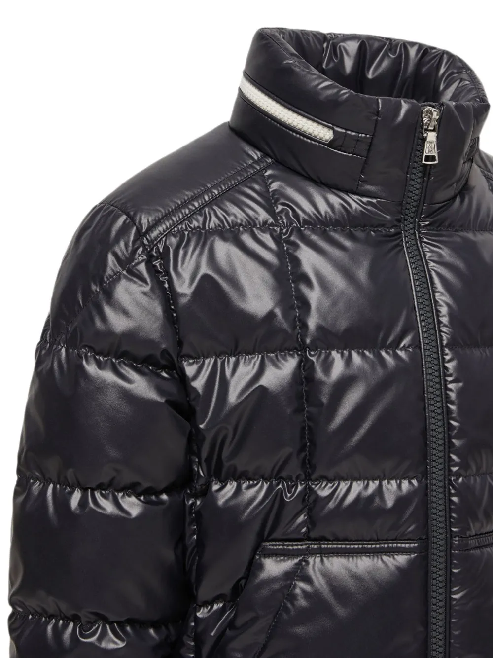 Moncler Enfant Rocco gewatteerd jack Blauw