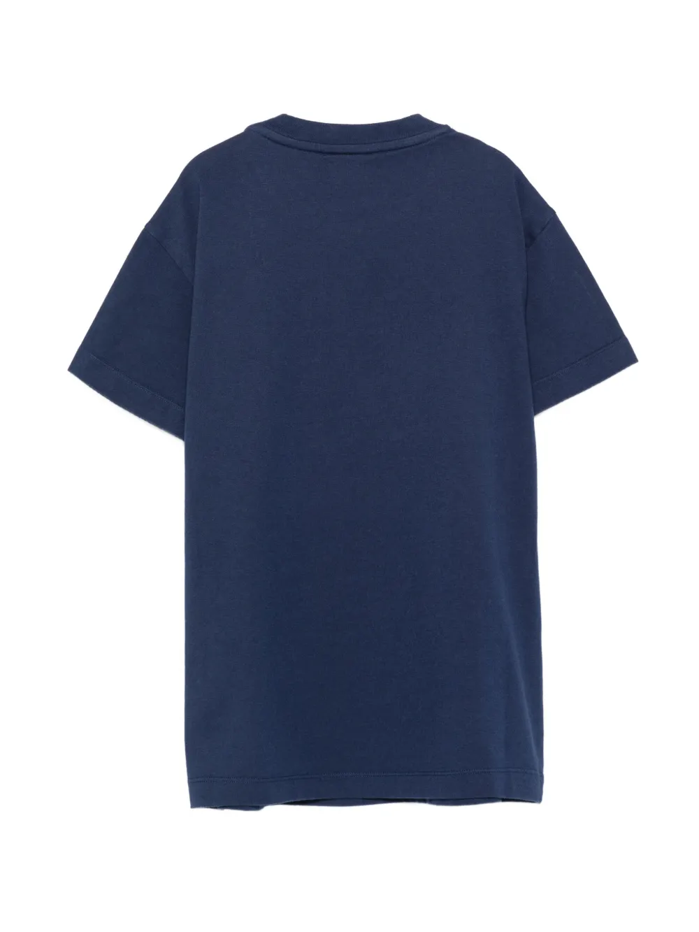 Fendi Kids T-shirt met geborduurd logo Blauw