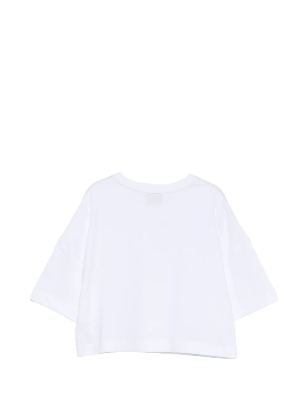 Givenchy Kids T-shirt met geborduurd logo Wit