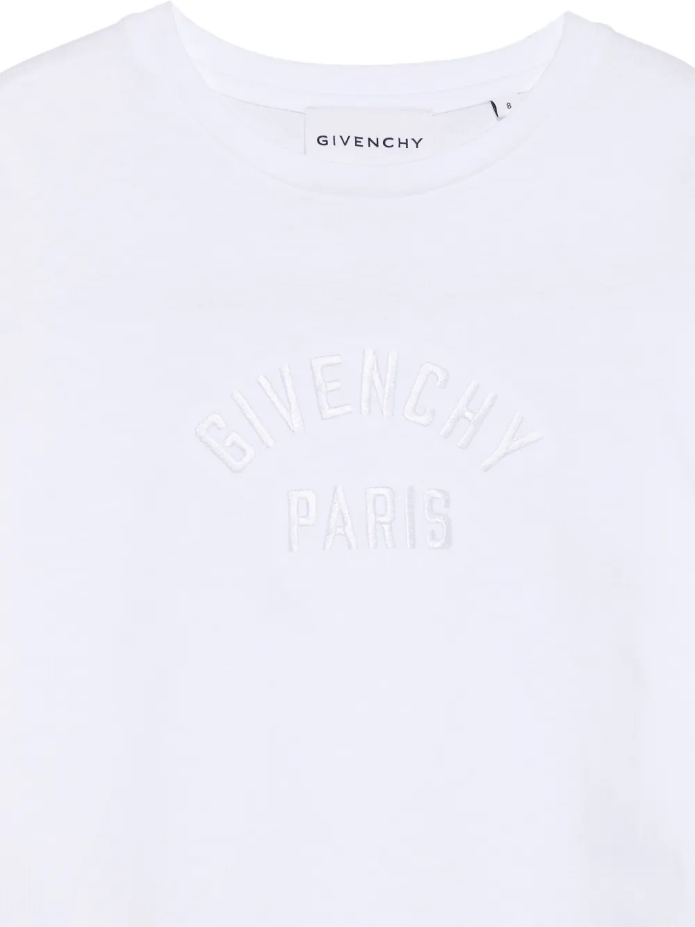 Givenchy Kids T-shirt met geborduurd logo Wit
