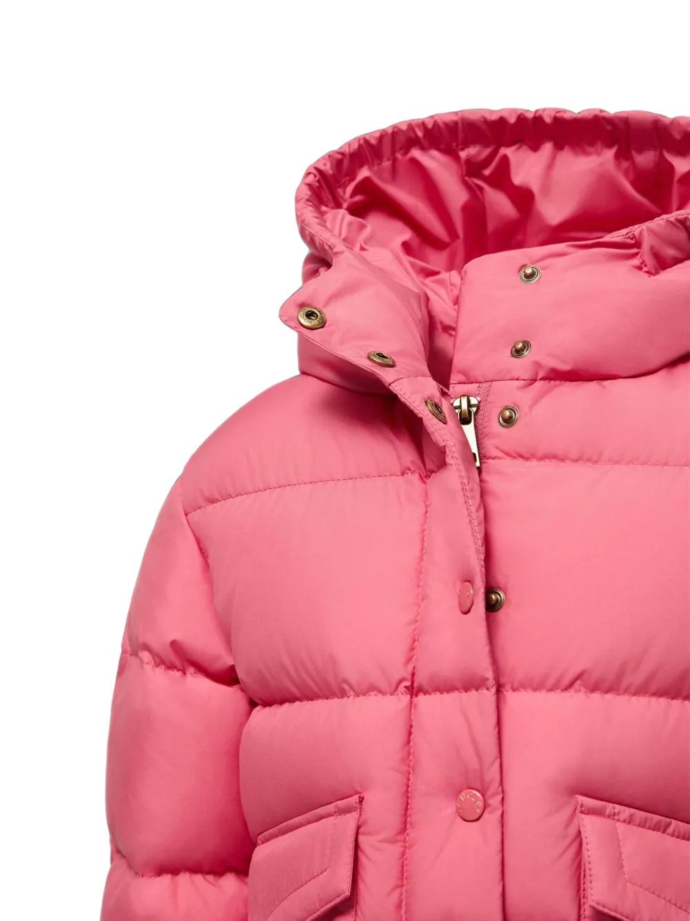 Moncler Enfant Gewatteerd jack Roze
