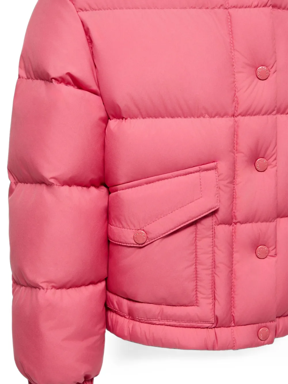 Moncler Enfant Gewatteerd jack Roze