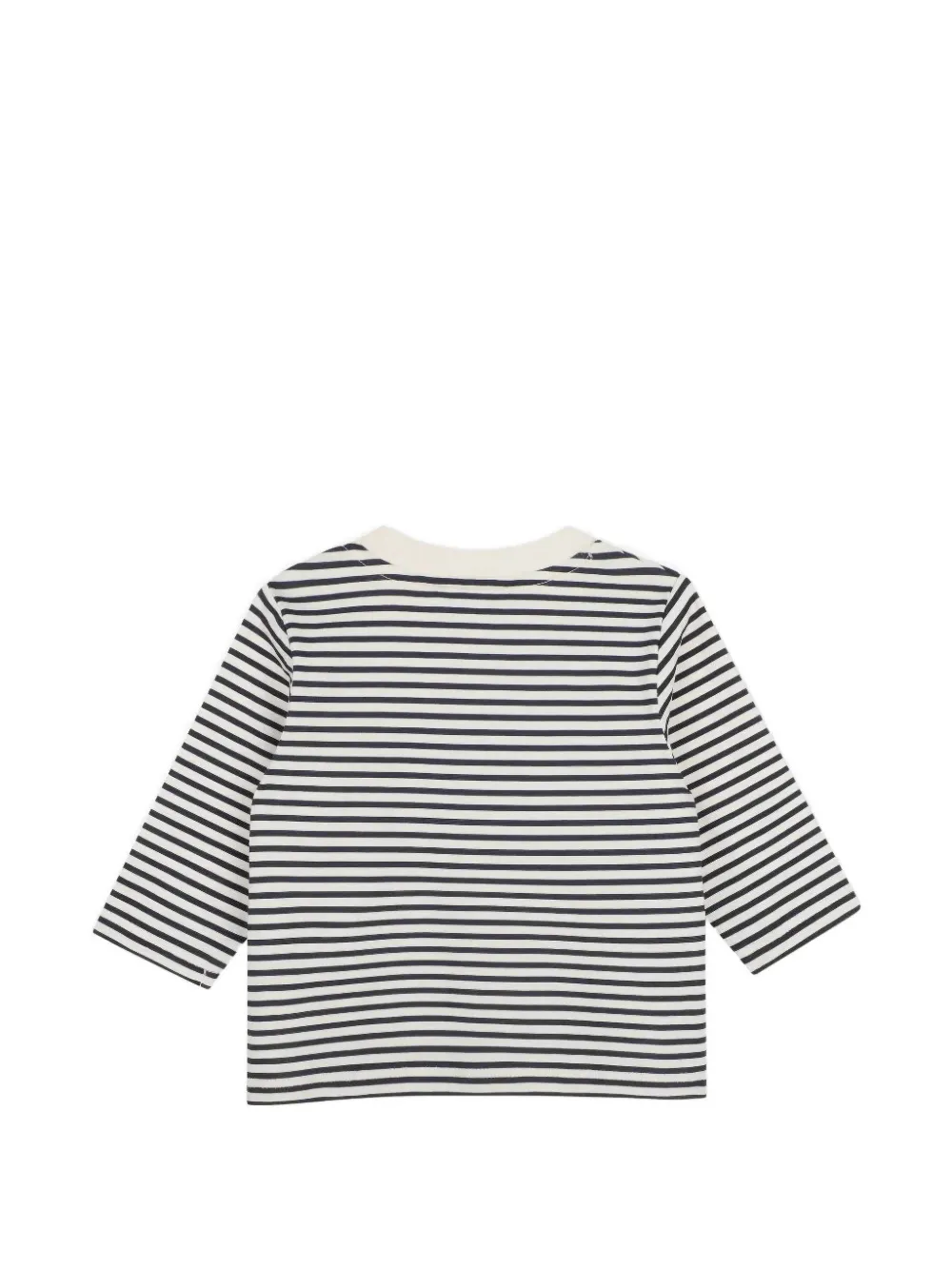 Kenzo Kids Gestreept T-shirt Wit