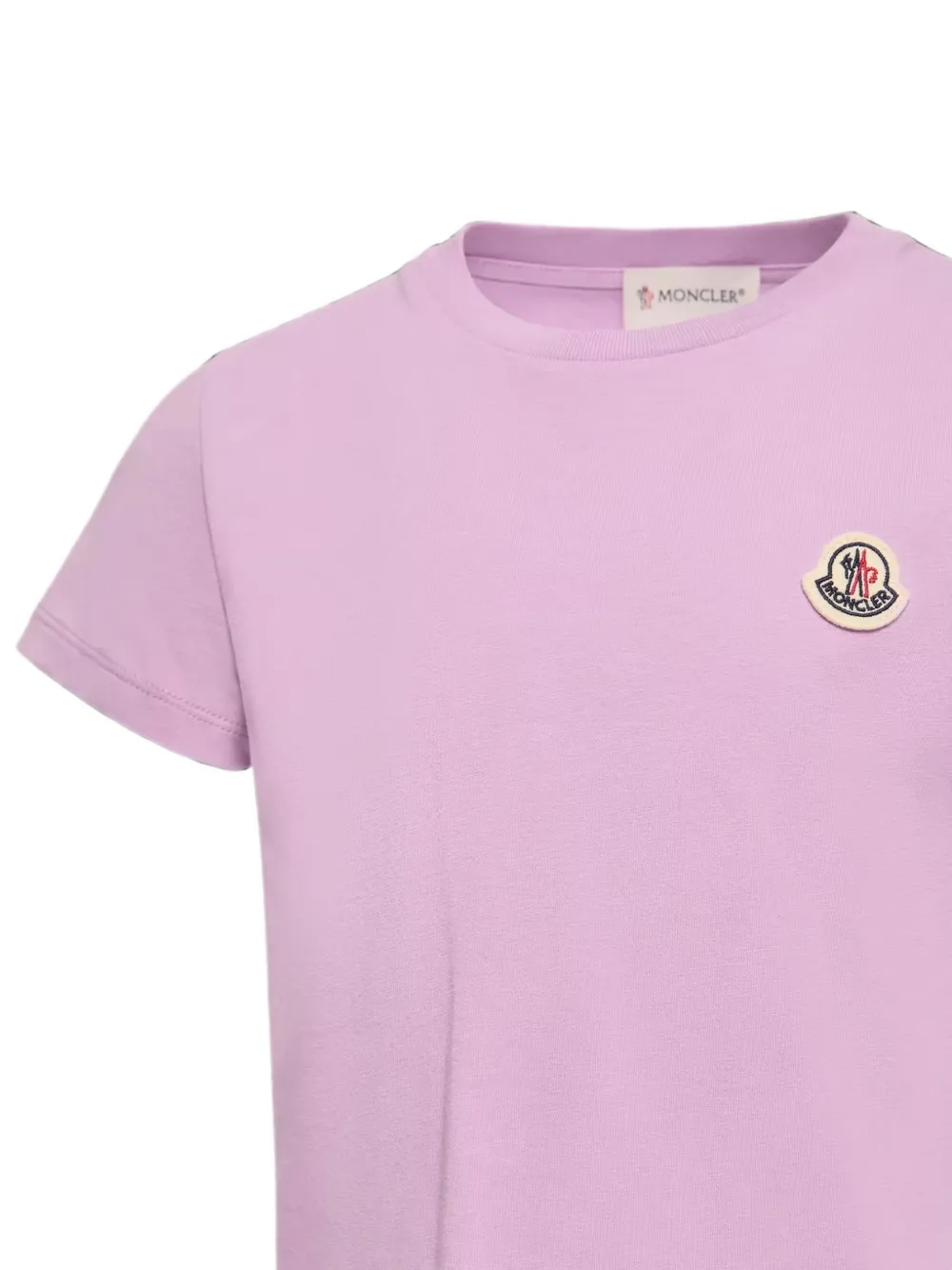 Moncler Enfant Katoenen T-shirt Paars