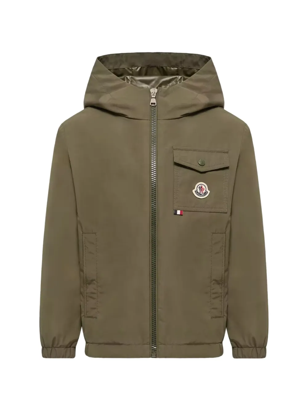 Moncler Enfant Xavian フーデッドジャケット | グリーン | FARFETCH JP