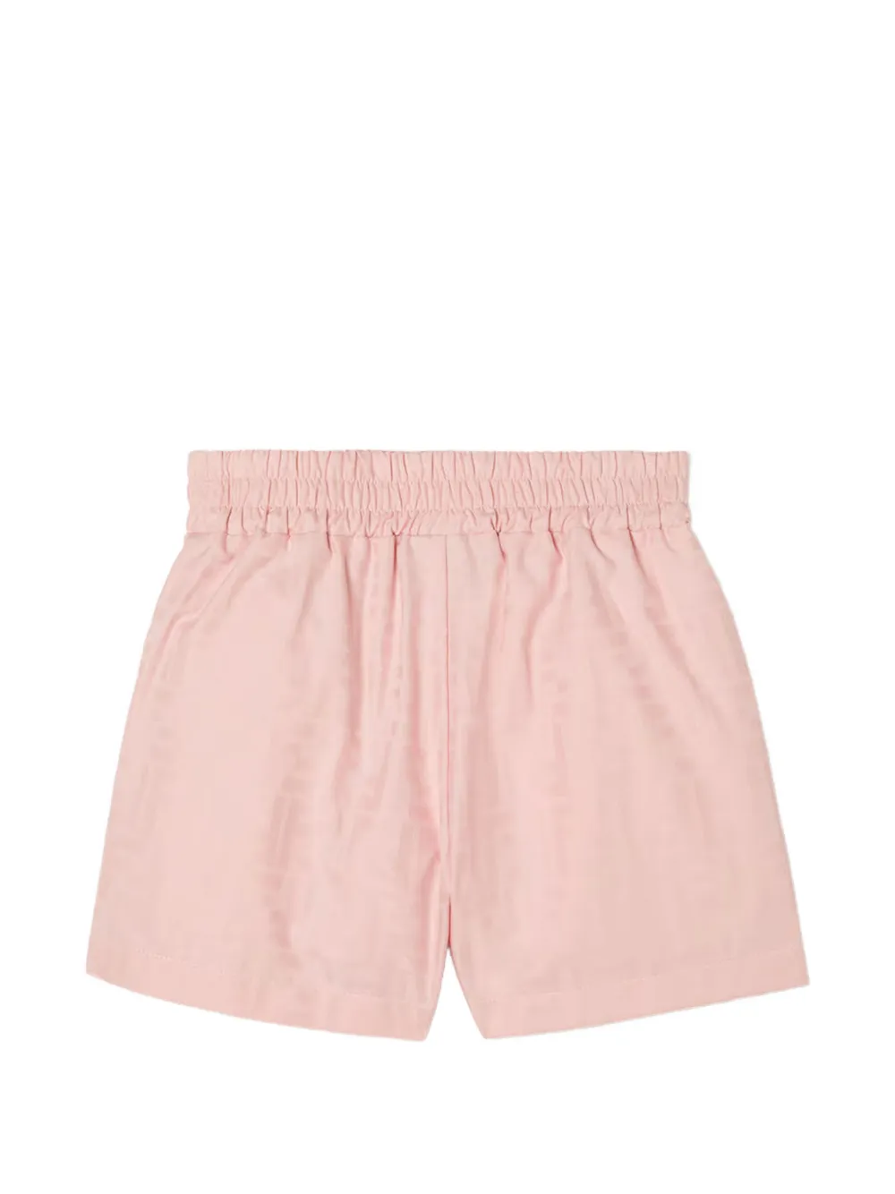 Fendi Kids Junior shorts met FF-jacquard Roze