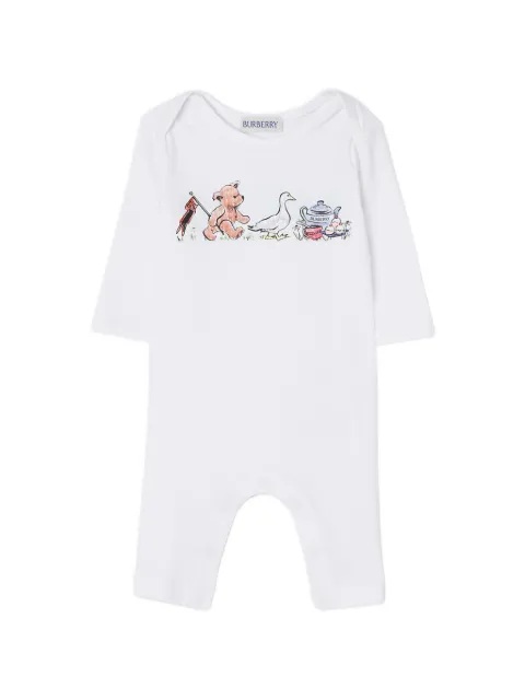 Burberry Kids Thomas Bear print babygrow