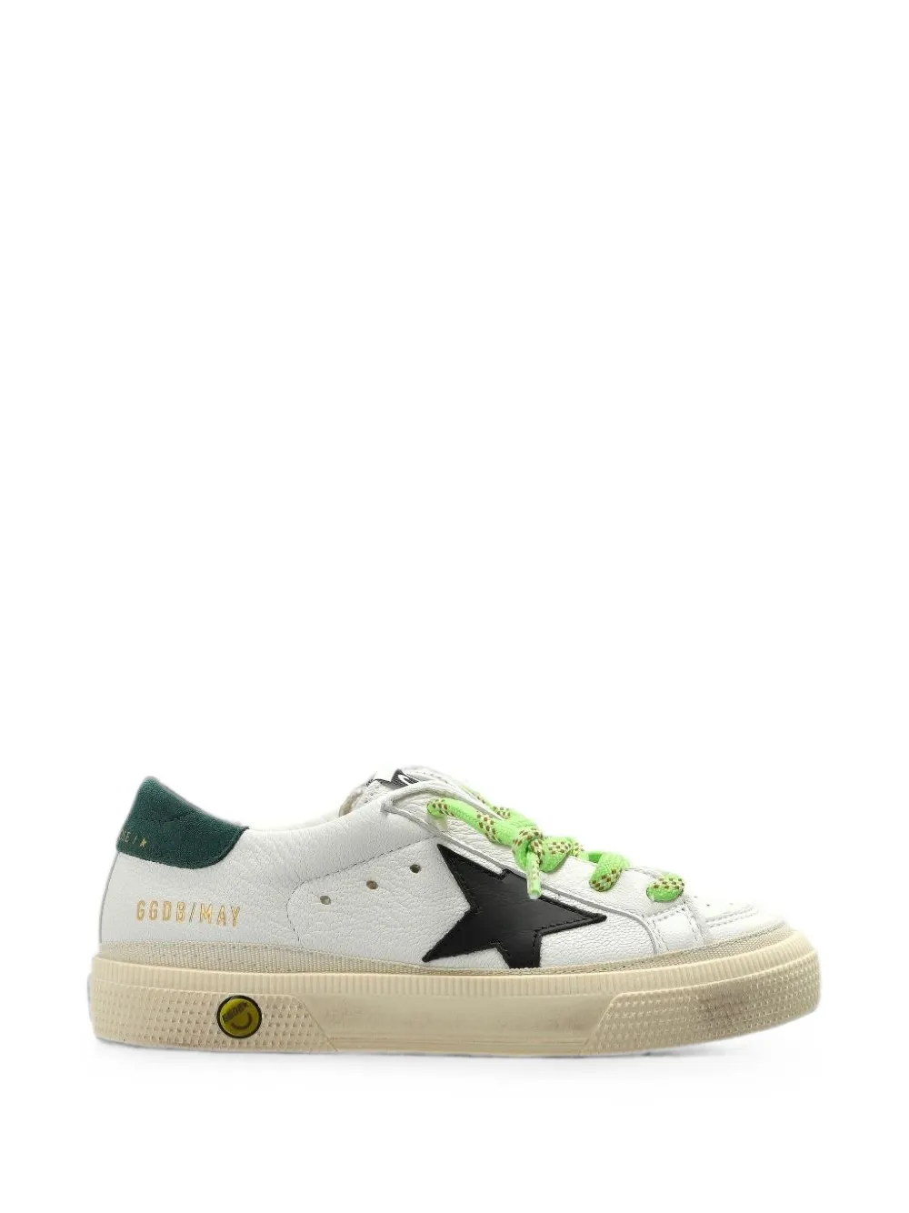 Golden Goose Kids May star-patch sneakers Wit