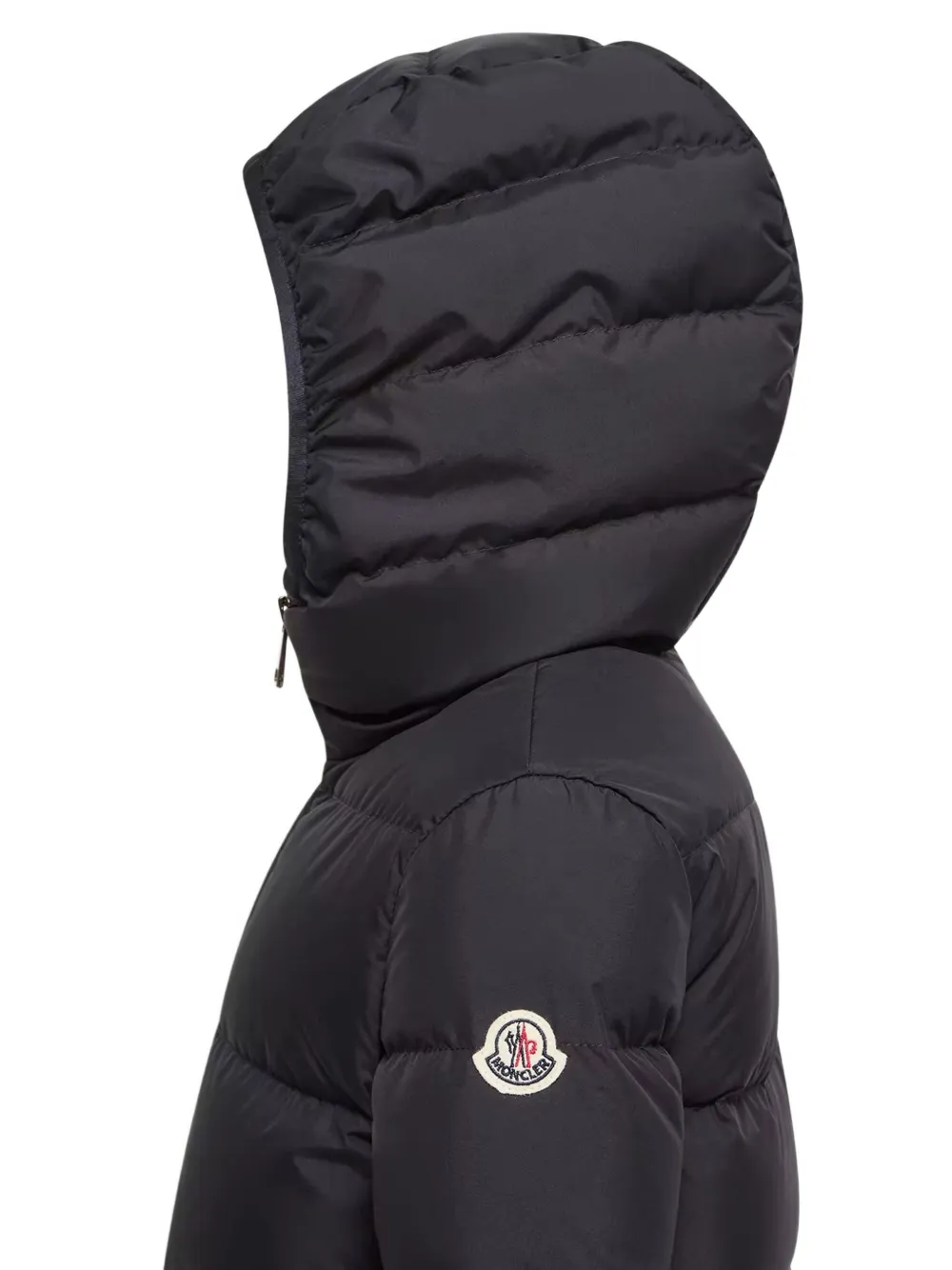 Moncler Enfant Jack met capuchon Blauw