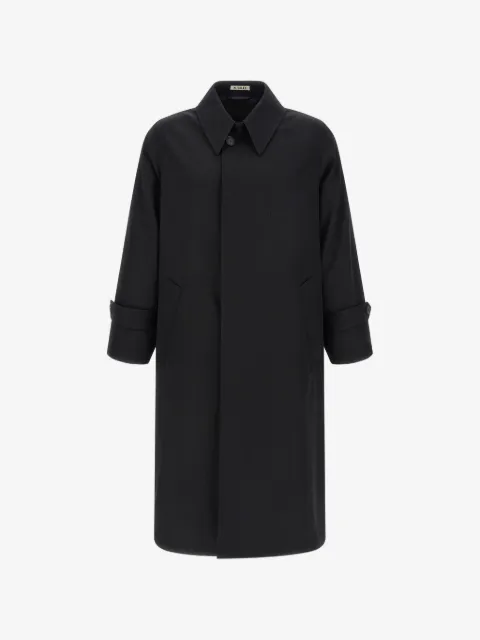 Auralee trench en gabardine de laine