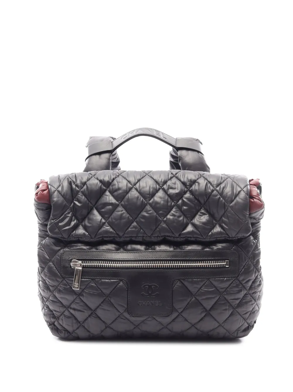 CHANEL Pre-Owned Zaino Nylon Coco Cocoon 2009-2010 - Nero