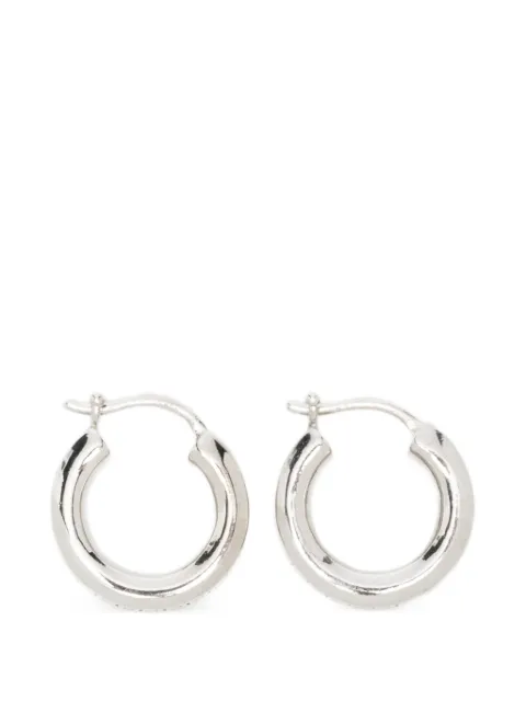 Versace Greca hoop earrings