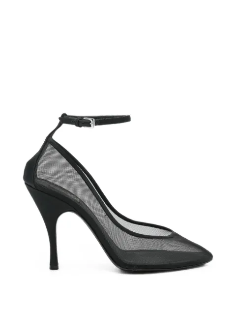 Alaïa escarpins en résille à bride cheville