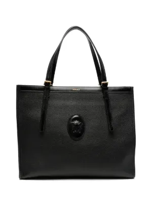 Versace メドゥーサ トートバッグ | ブラック | FARFETCH JP