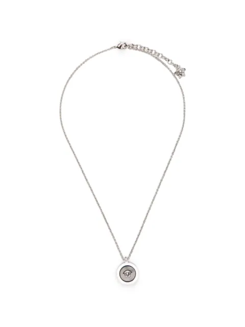 Versace logo-pendant necklace