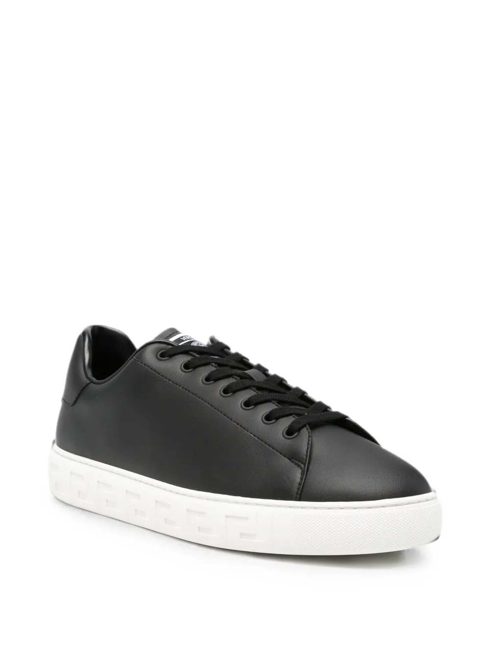 Versace Greca-sole low-top sneakers Zwart