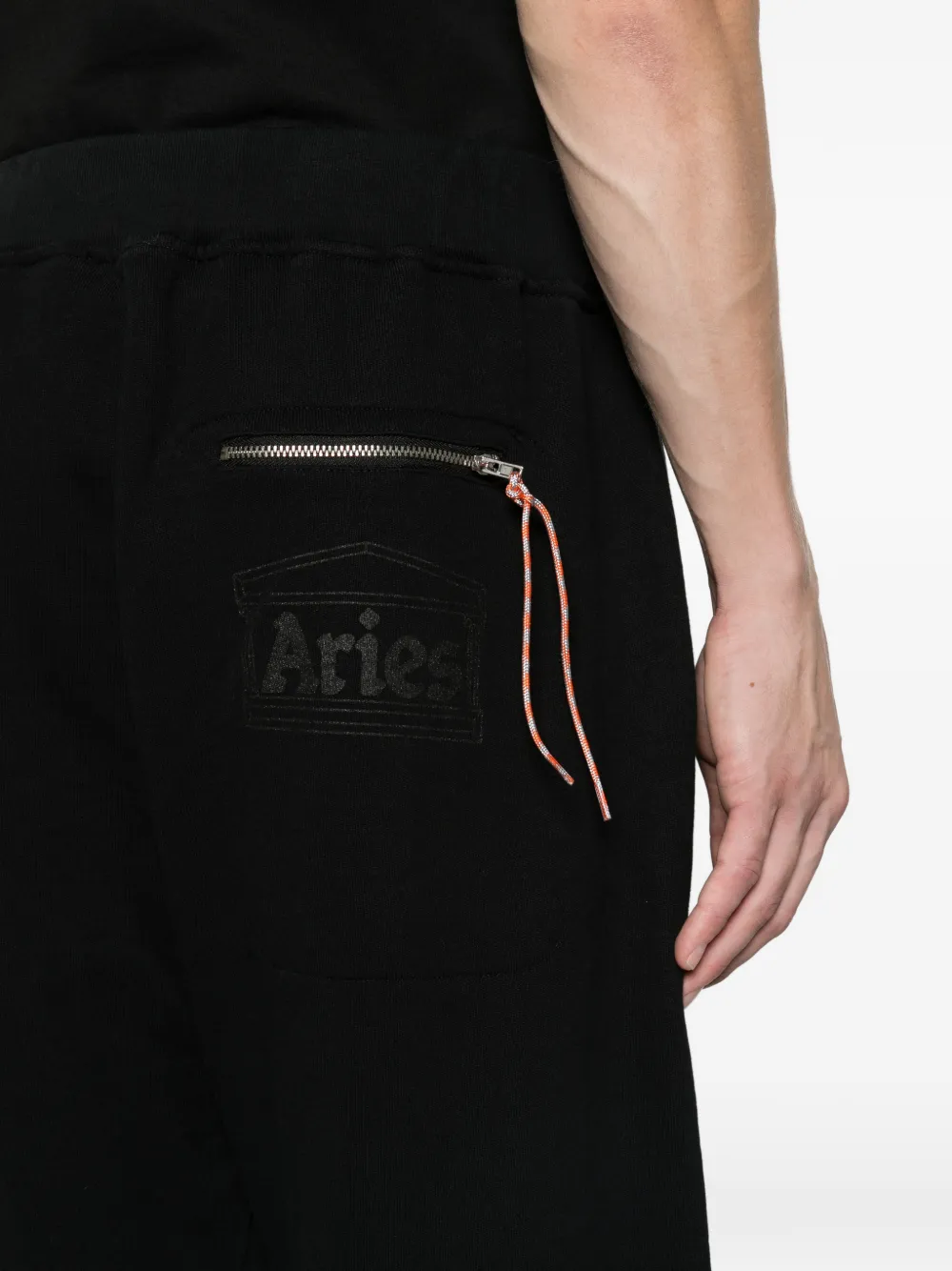 Aries Temple straight-leg track pants Zwart