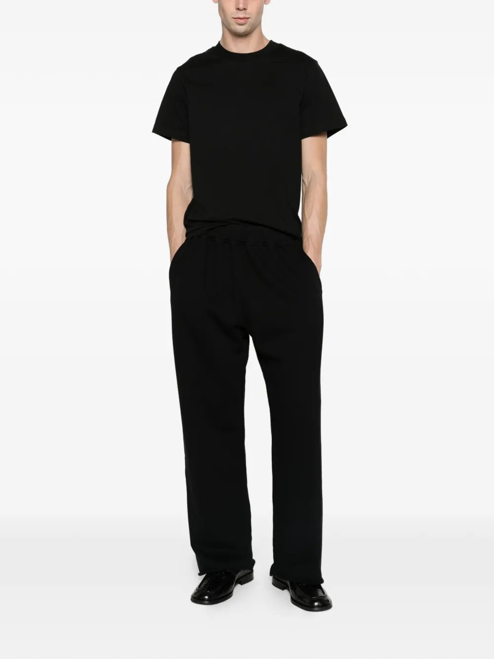 Aries Temple straight-leg track pants Zwart