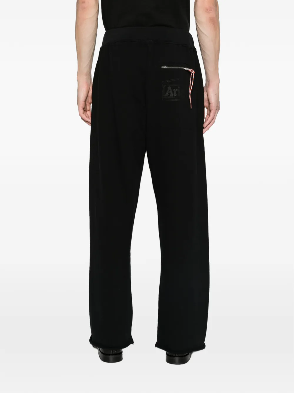 Aries Temple straight-leg track pants Zwart
