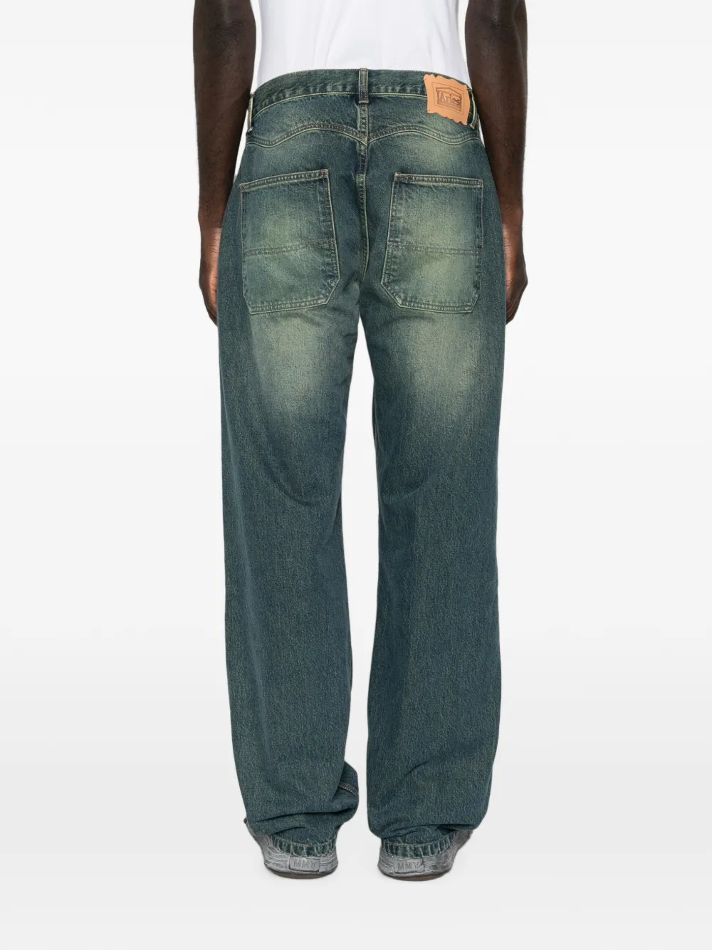 Aries Straight jeans Blauw