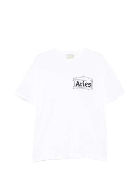 Aries Temple logo-print T-shirt