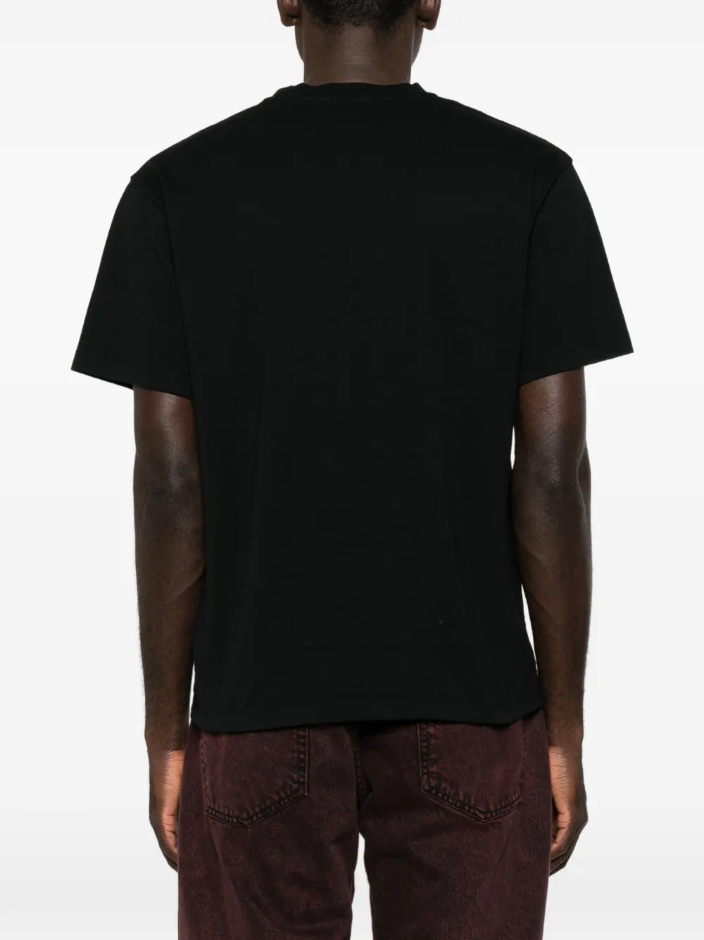 Aries T-shirt met grafische print Zwart