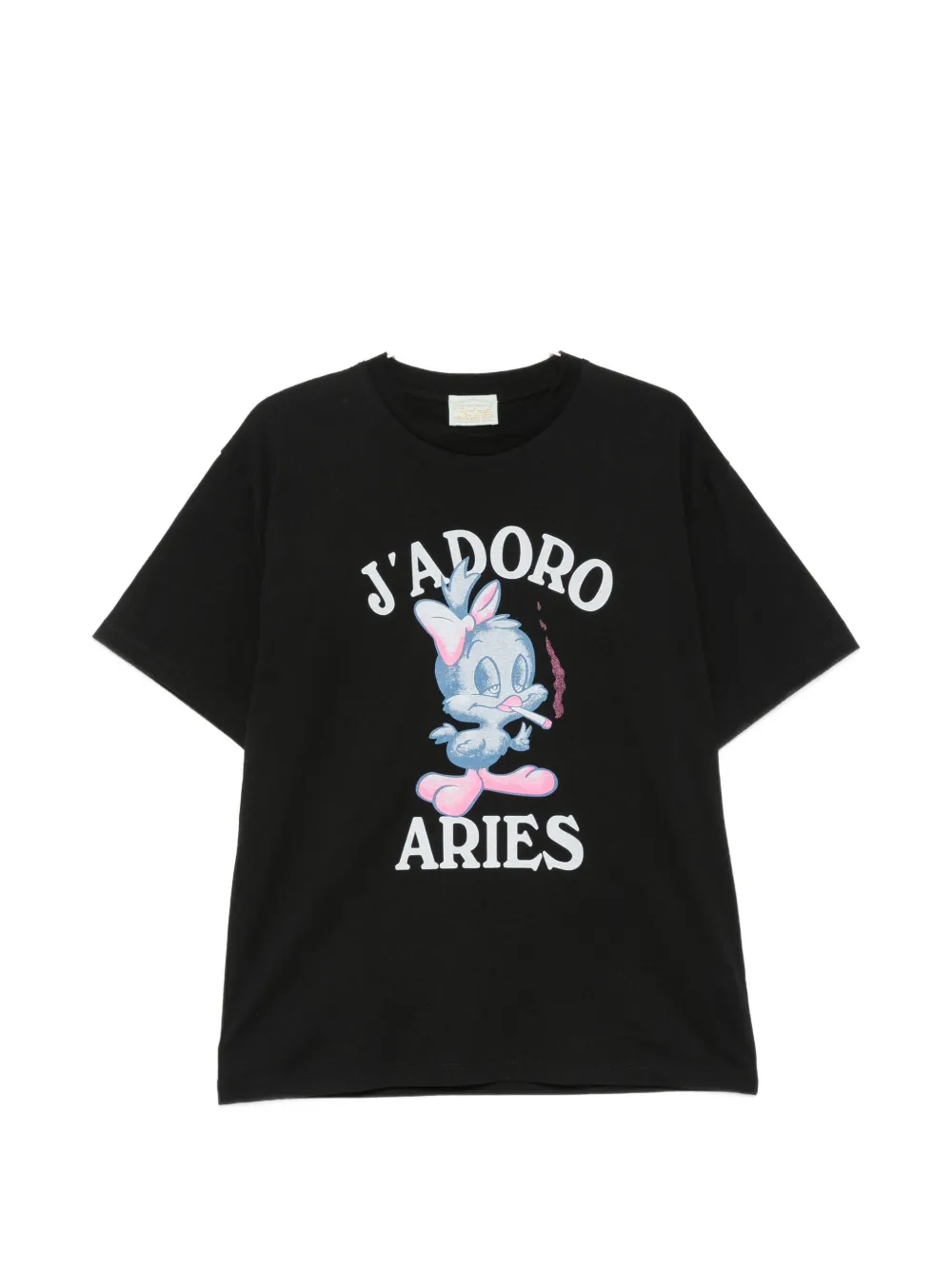 Aries graphic-print T-shirt - Nero