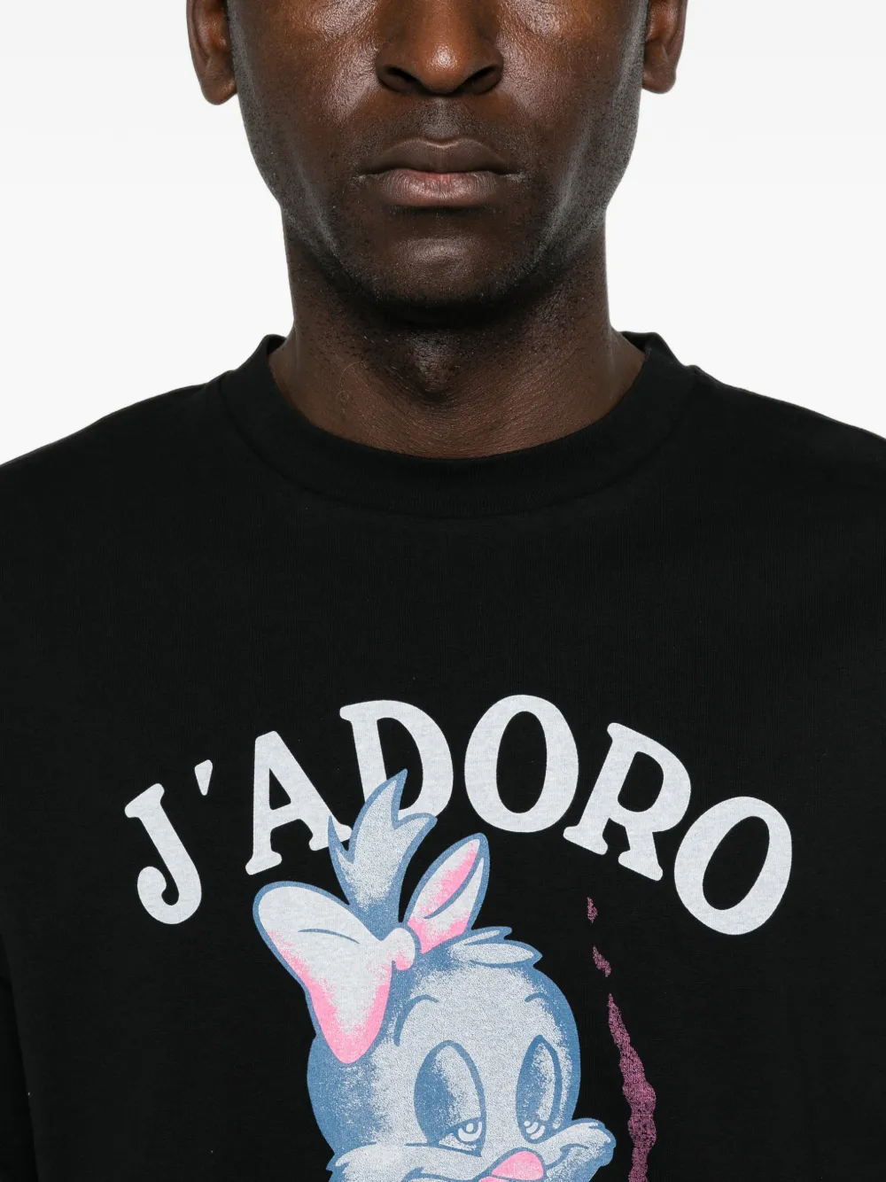 Aries T-shirt met grafische print Zwart