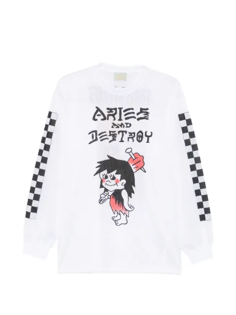 Aries Airtex graphic-print T-shirt