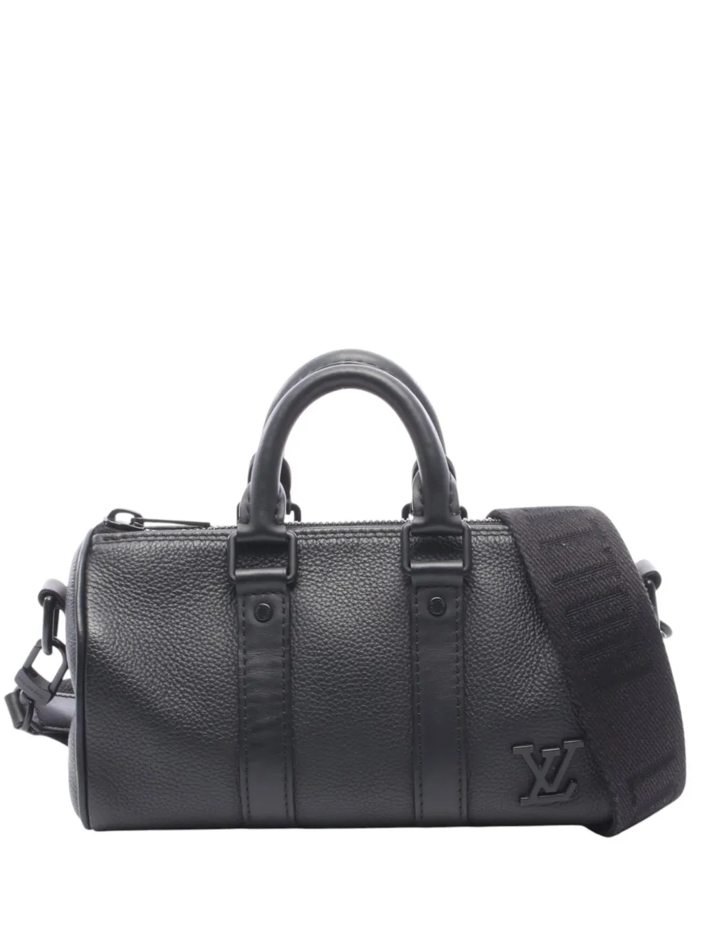 Louis Vuitton Pre-Owned Borsa a tracolla Aerogram Keepall XS 2021-2026 - Nero
