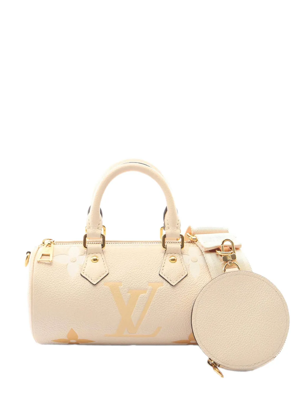 Louis Vuitton Pre-Owned Borsa a tracolla By The Pool Papillon BB in pelle Empreinte Monogram Giant 2021-2026 - Toni neutri