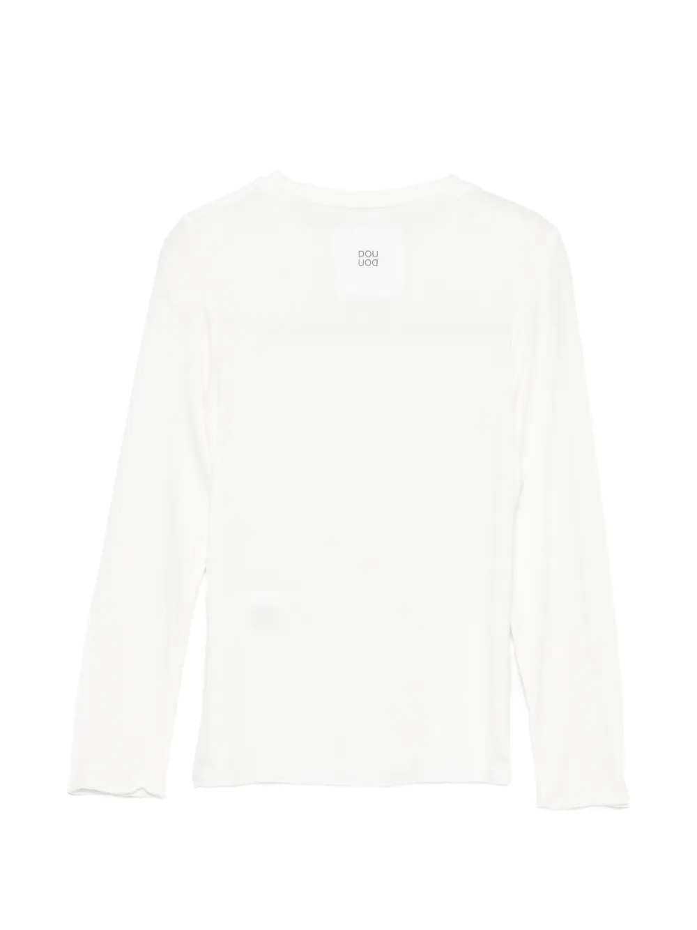 Douuod Kids T-shirt met lange mouwen Wit